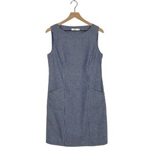 🏴󠁧󠁢󠁥󠁮󠁧󠁿 BIBICO by Snow Cotton/Linen Sheath Dress